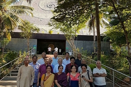 Bengaluru chapter FIBRE Members’ / family’s Trip to Dr.R.L.Kashyap’s Auroveda on 2nd September 2016 along with Mrs.& Mr.Sudhir Ghaie, ZM Bengaluru